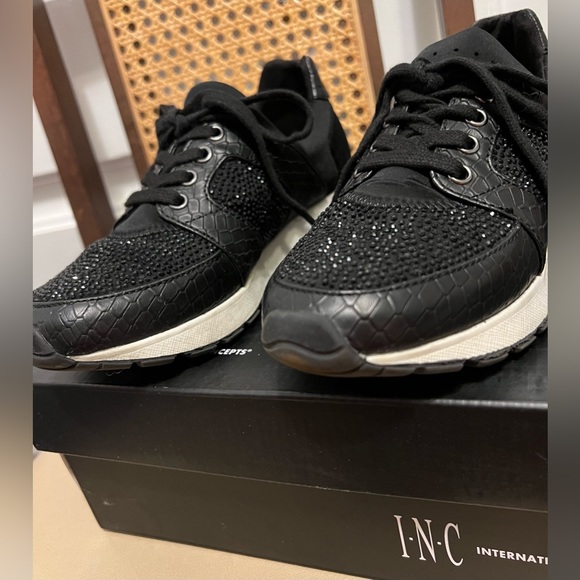 INC International Concepts Womens Pakiss Fabric Low Top Lace Up Fashion Sneak - Picture 3 of 10